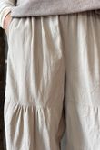 Basso Baby Cord Tiered Cuff Pant Stone